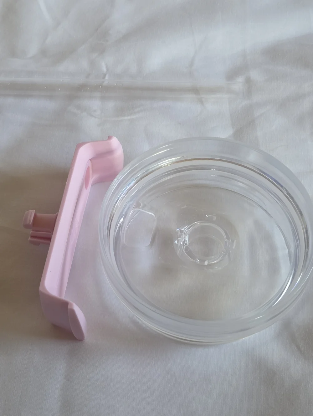 Stanley 40oz. Pink Marble Insulated Travel Mug with Handle and Straw - Picture 8 of 16